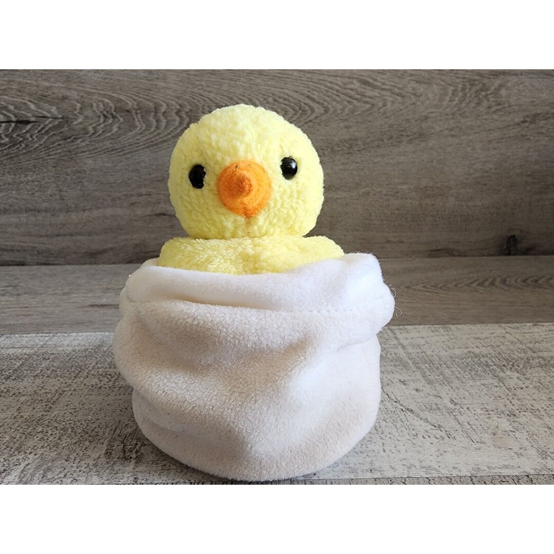 TY Beanie Baby EGGBERT Chic in Egg Beanie Baby 1999 No Tags Plush Farm