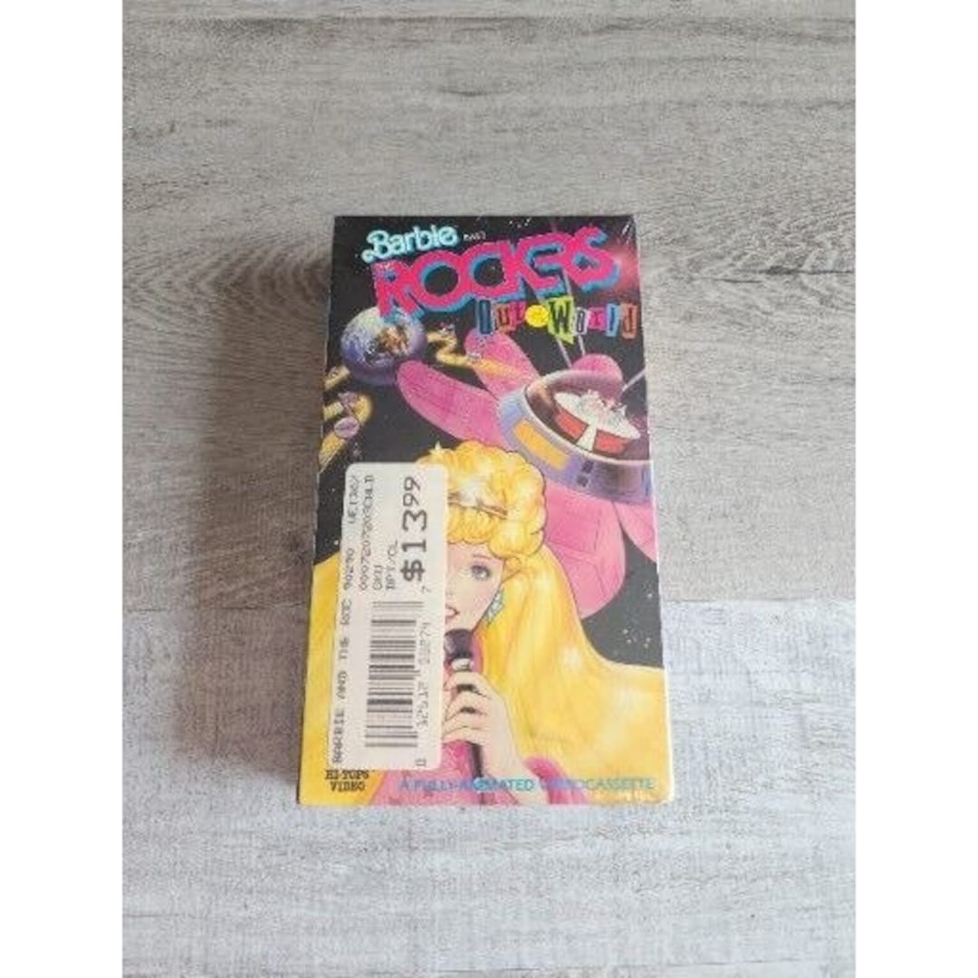 Barbie and the rockers vhs hot sale