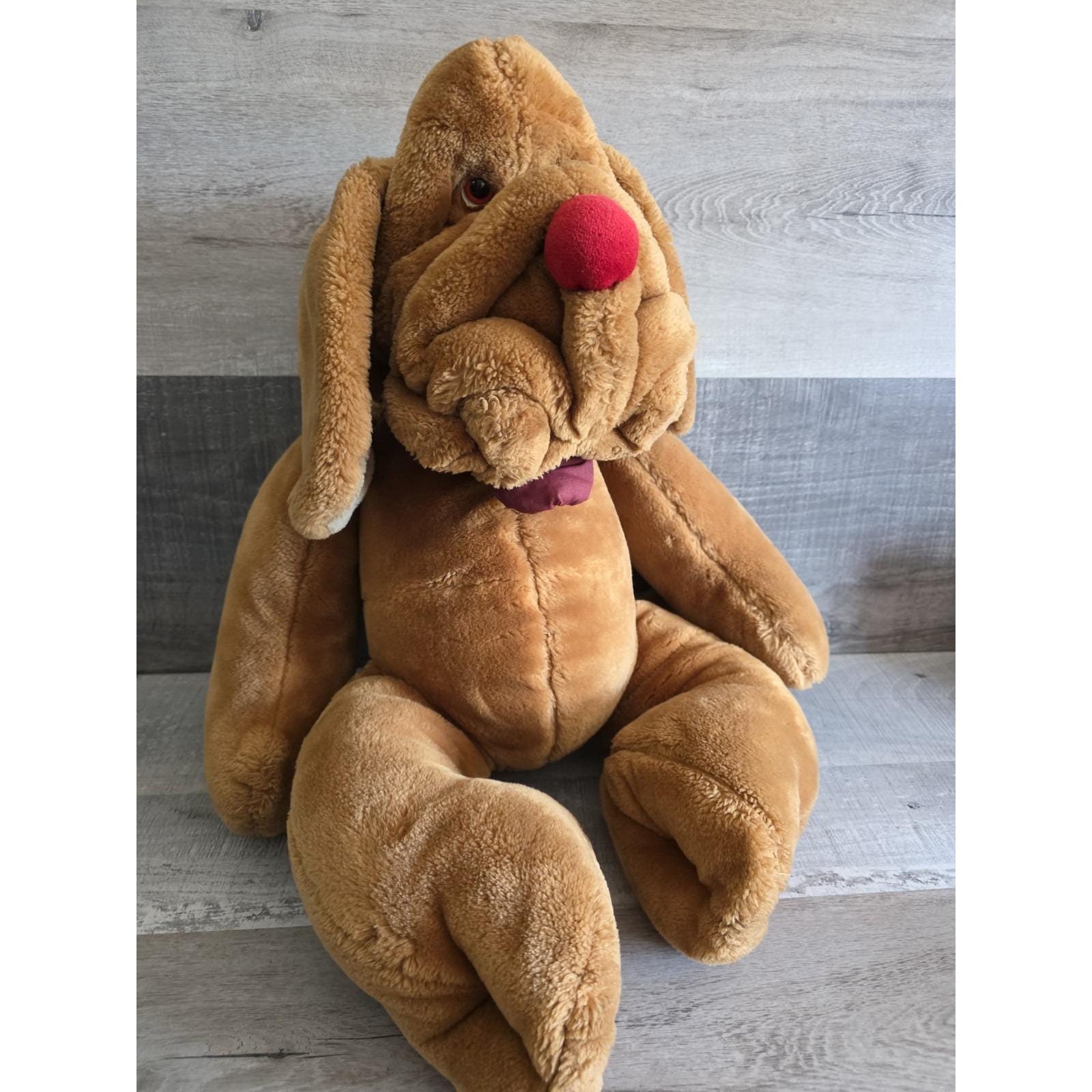 VTG ぬいぐるみ リンクルズ ブラウン ドッグパペット インプレッシブ