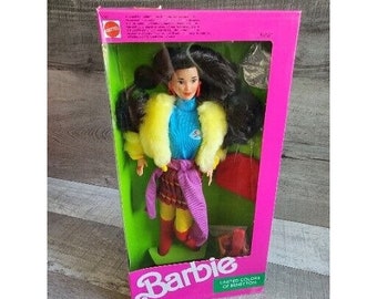 United Colors of Benetton Kira Doll #9409 New NRFB 1990 Mattel, Inc.