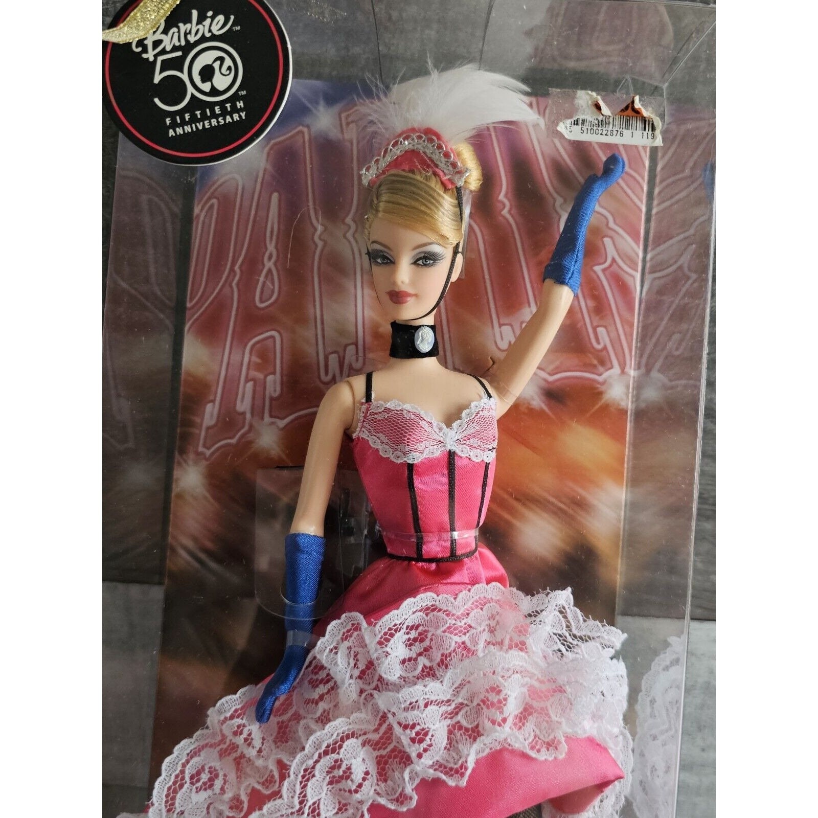 France Barbie Dolls of the World 2008 Moulin Rouge Pink