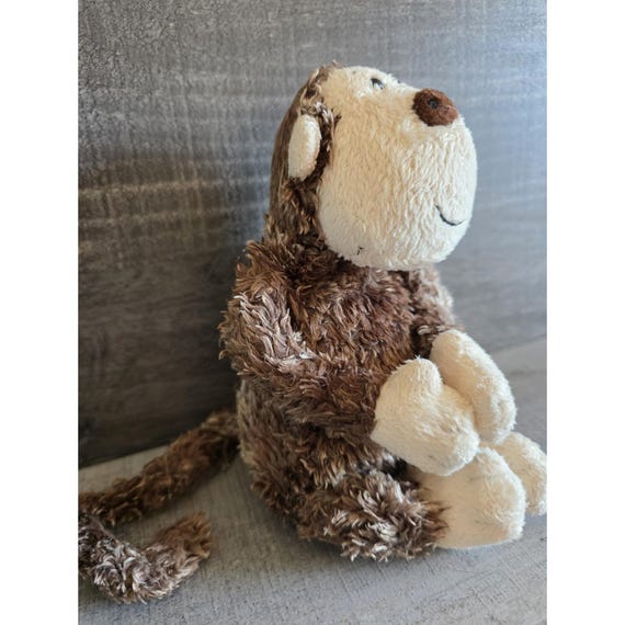 Monkey Plush Lenovia 2000 Dark Brown Stuffed Animal Very Soft Toy