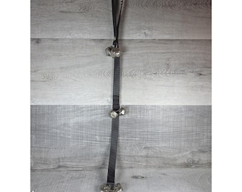 Adjustable Hanging Training Bells for Dogs Puppy Black g71f