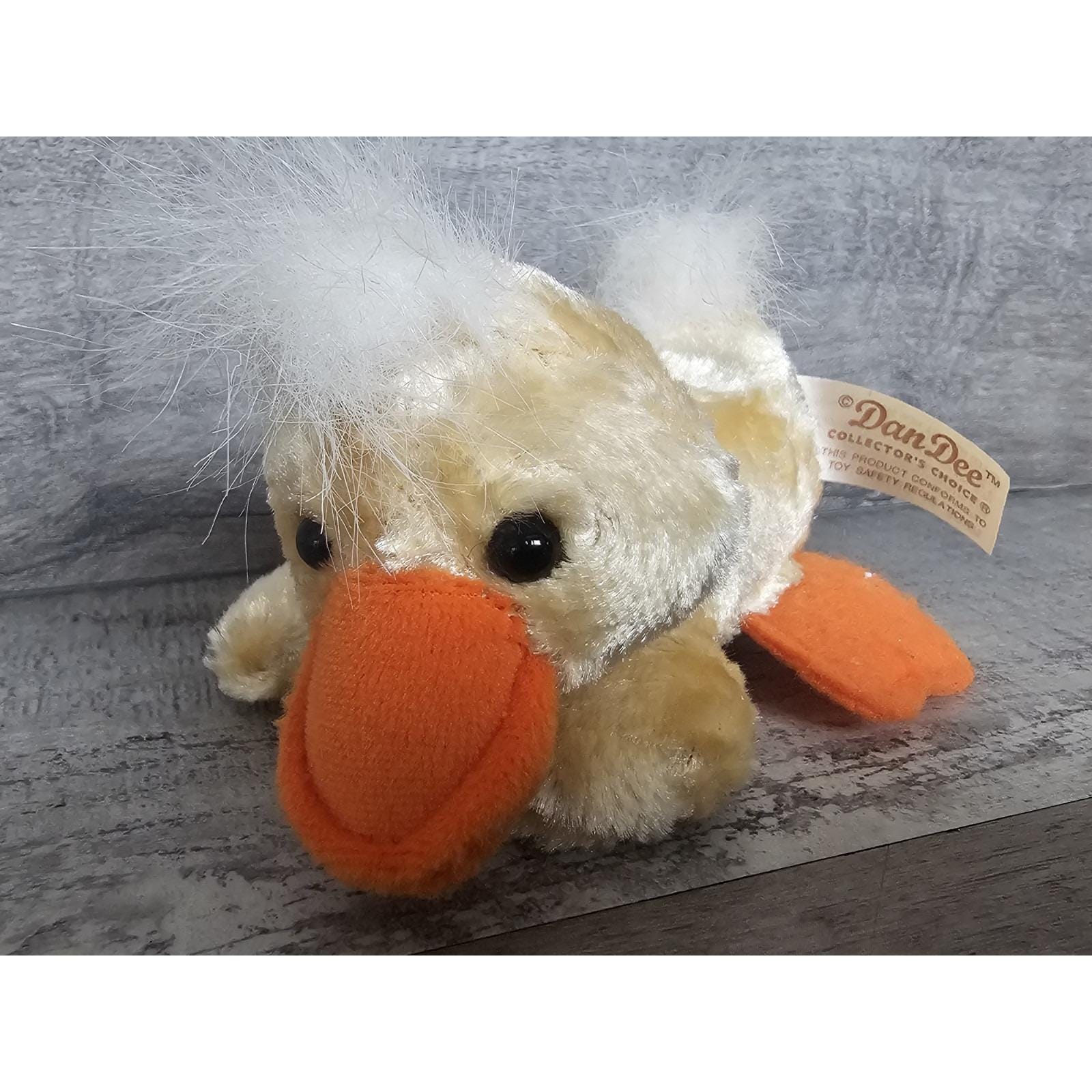 Dan Dee Plush Stuffed Toy Laying Duck 5