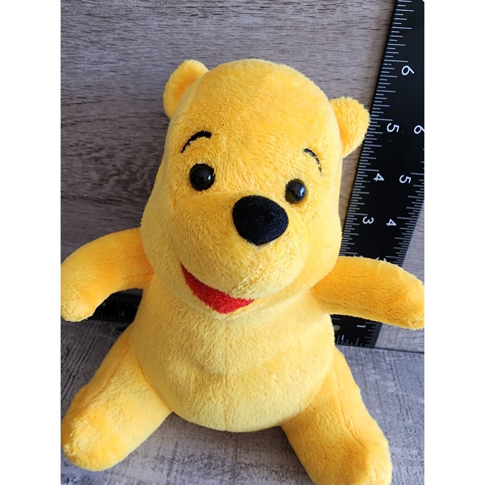 プーのぬいぐるみ VTG くまのプーさん ぬいぐるみ 6インチ ディズニー ぬいぐるみ 服なし