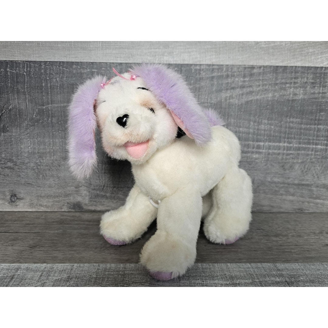 Vintage 2001 Mattel Barbie Perfectly Plush Fashion Puppy Dog Talks ...