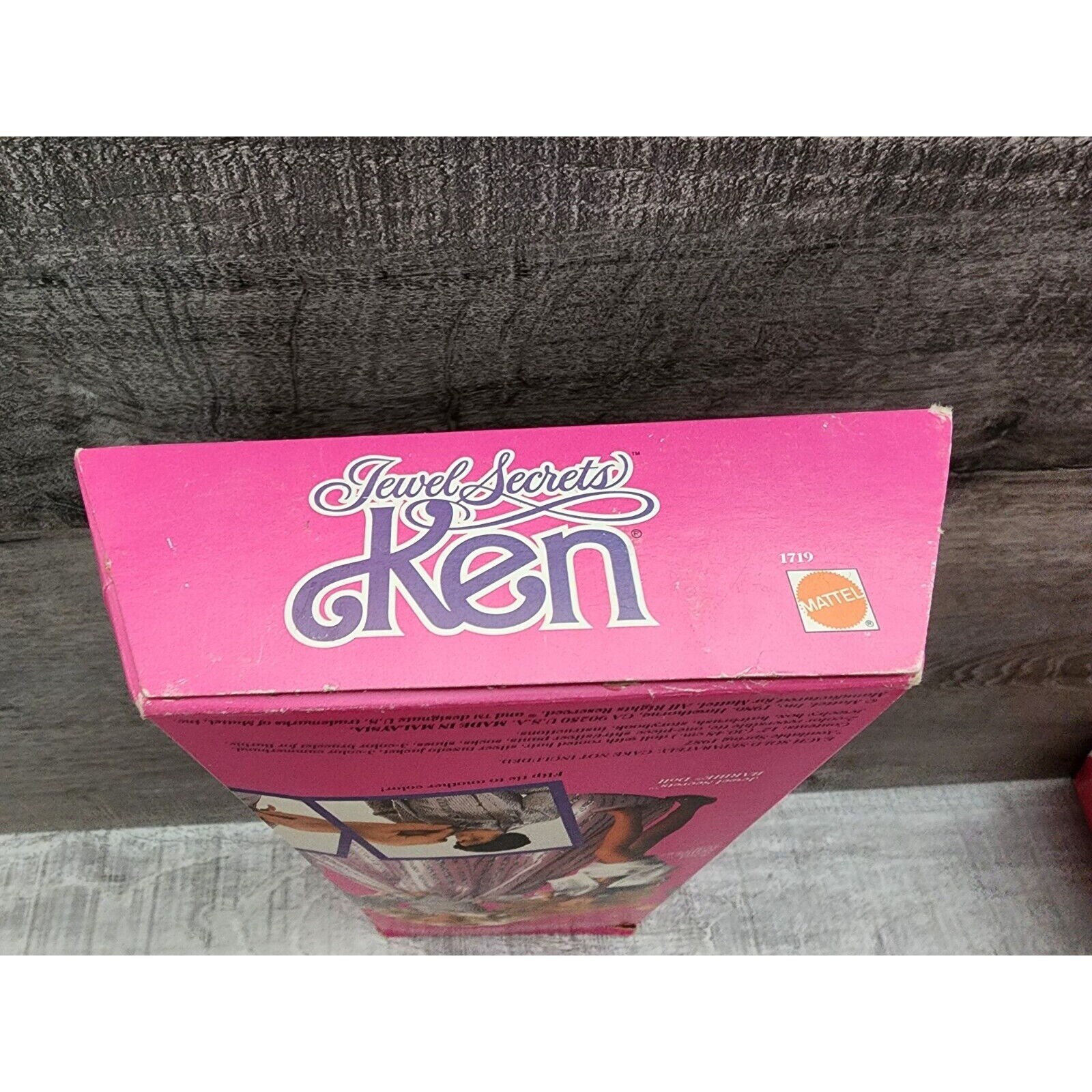 Barbie Ken Jewel Secrets 1986 - Mattel - Collector Vintage (neuf, Malaisie)