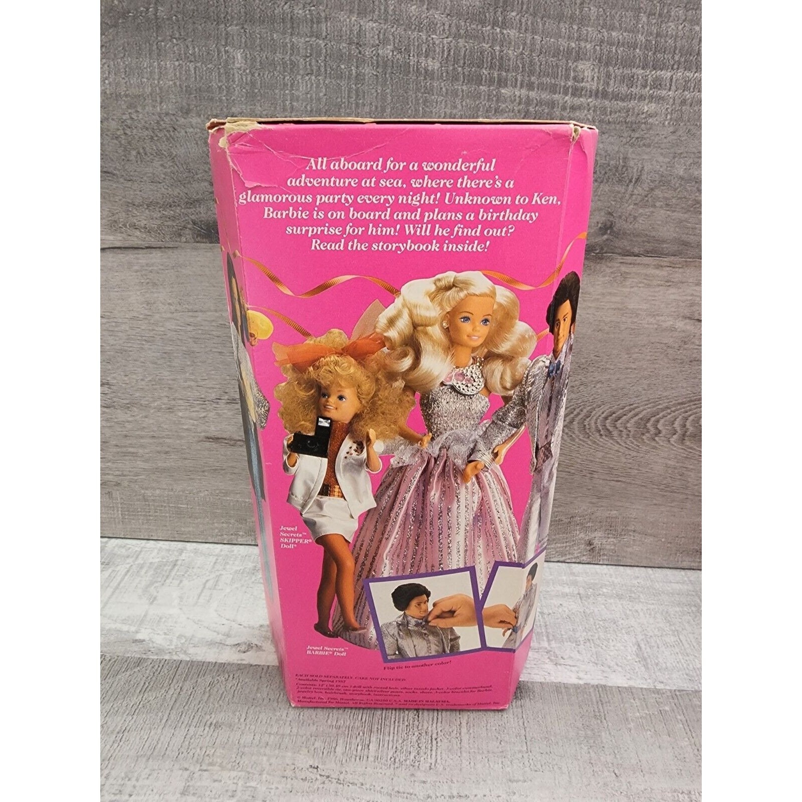 Vintage 1986 Mattel Barbie Jewel Secrets Ken #1719 Brand New in