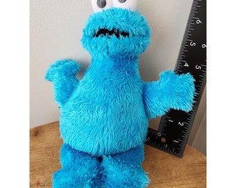 Sesame Street Cookie Monster Plush Stuffed Animal Toy Hasbro 2013 Hasbro EUC
