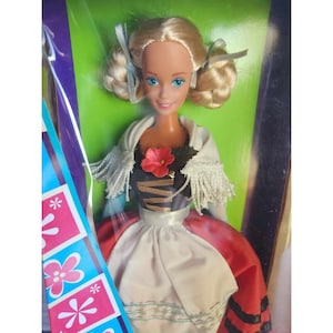 Vtg German Barbie Dolls Of The World Collection Special Edition Mattel 1994 NRFB
