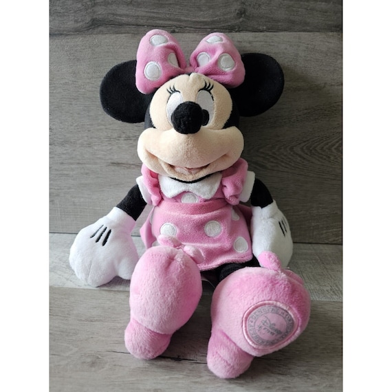 Disney Store Exclusive PINK MINNIE MOUSE Original Authentic Plush