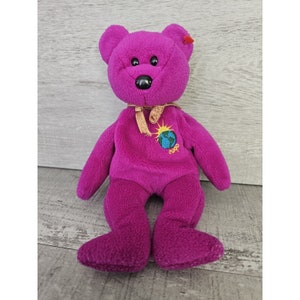 Ty Beanie Baby Millennium Millenium Bear 1999 Retired