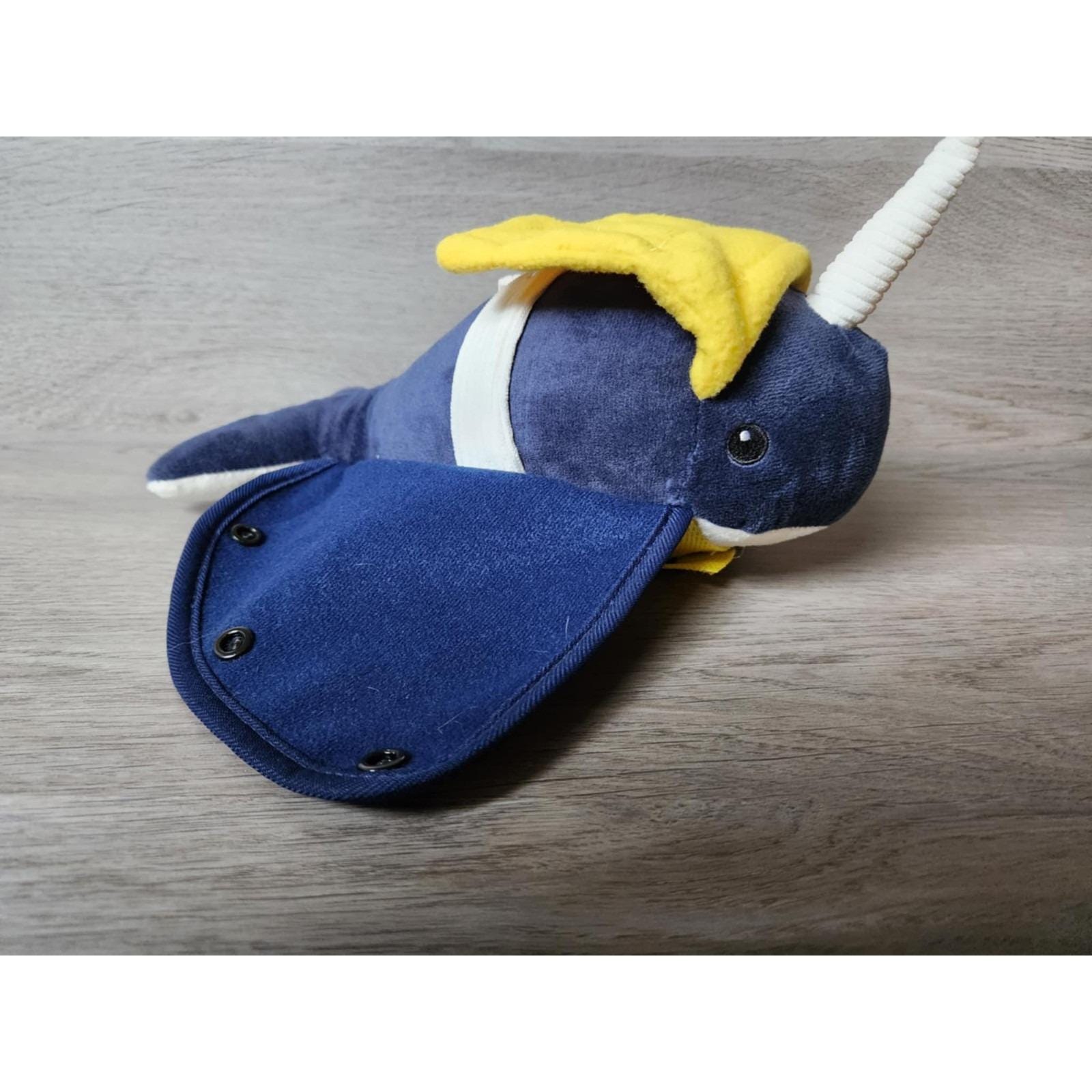 Sensory4u Narwhal Sensory Buckle Pillow Fine Motor Development