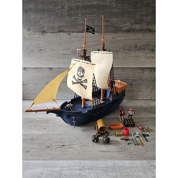 VTG Playmobil poupee jouet boucanier crane bateau pirate bateau 5778 ensemble non complet Etsy Canada