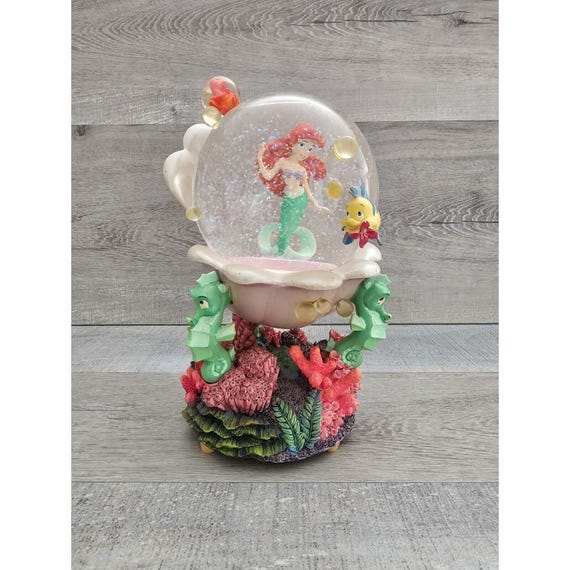 Disney the Little Mermaid Ariel “under the Sea”musical Snow Globe