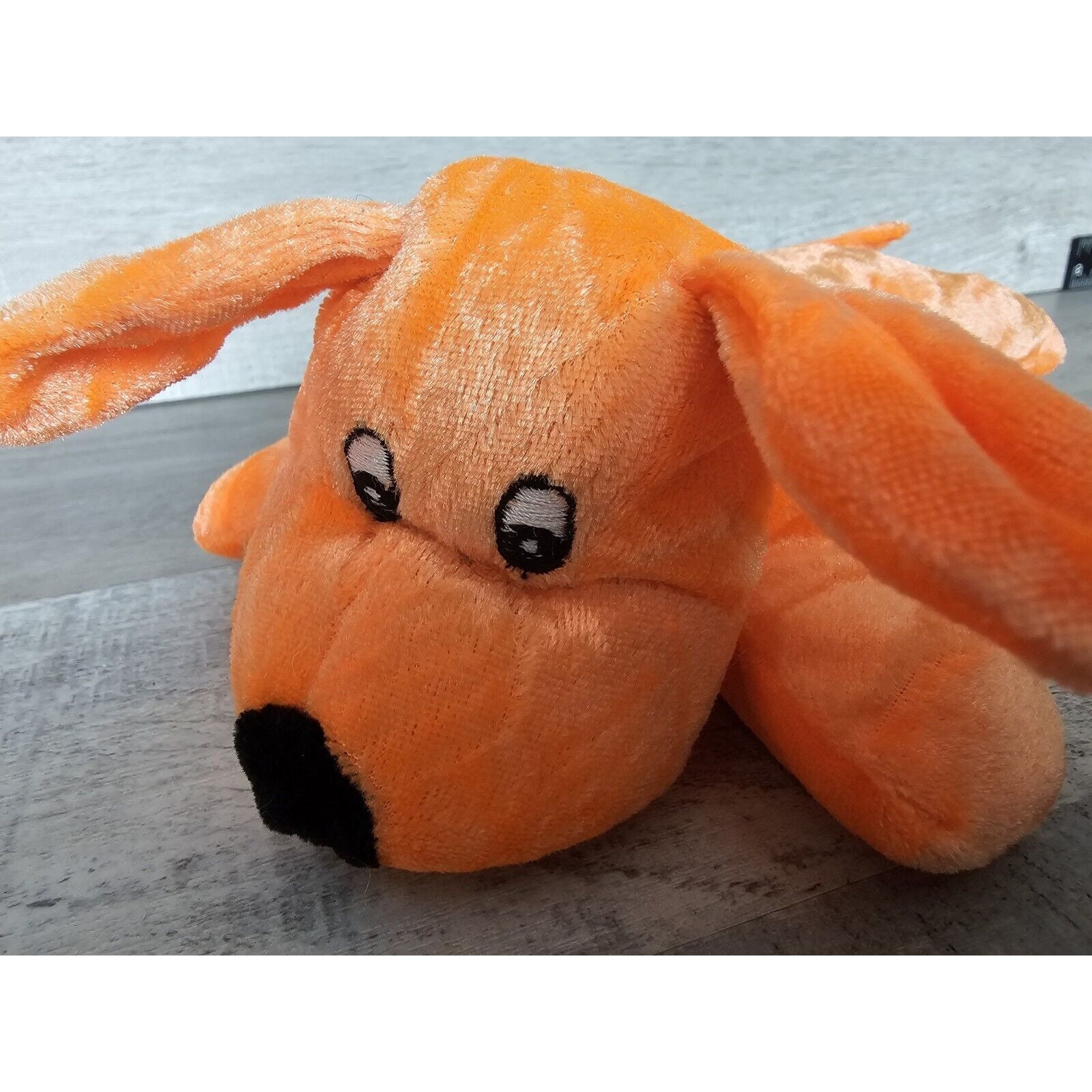 Orange dog stuffed animal hotsell