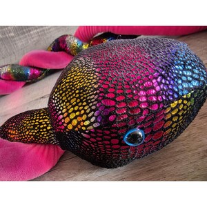 Adventure Planet Boa Constrictor Python pluche roze slang 60" knuffel b124 afbeelding 8