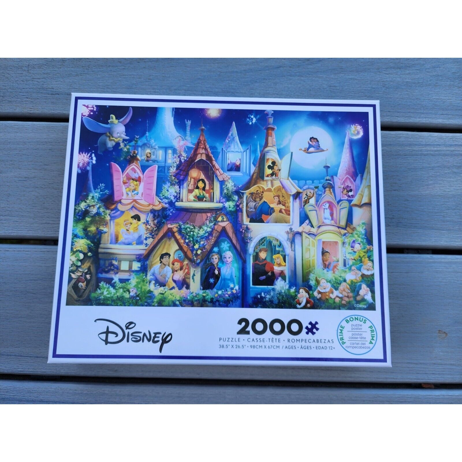 Ceaco - Disney Princess Castle - 2000 Piece Jigsaw Puzzle