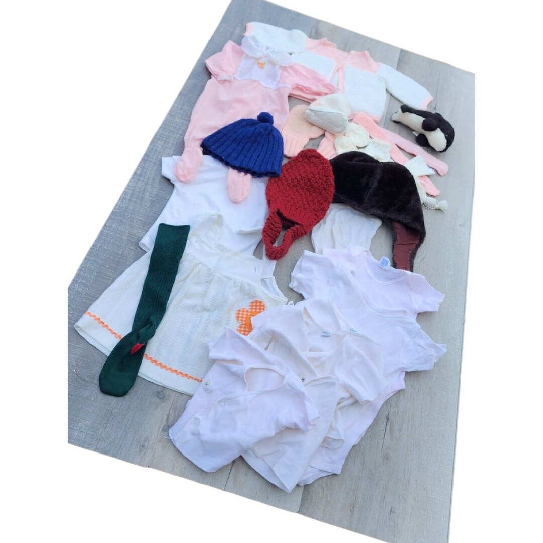 Lot of Baby Doll Clothes Vintage Variety Sizes Mod 1960’s 1970’s Hats ...