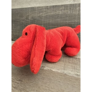Ty Beanie Buddies Rover Red Dachshund Dog 1998 Plush Stuffed Animal 12&quot;