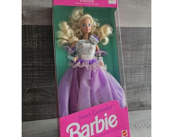 Poupée Barbie Lavande douce Woolworth édition limitée spéciale 1992 Mattel 2522