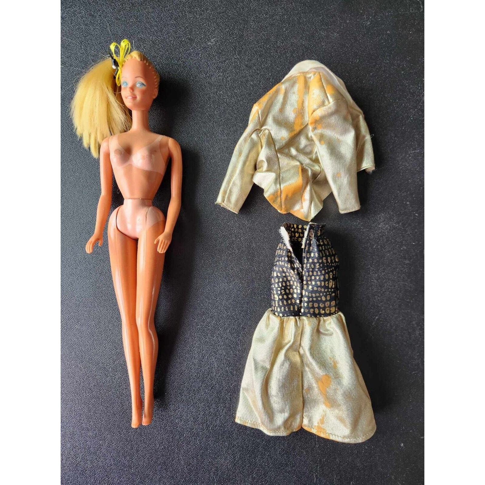 Vtg 1966 Malibu Barbie Doll Vintage Bendable Legs Redressed