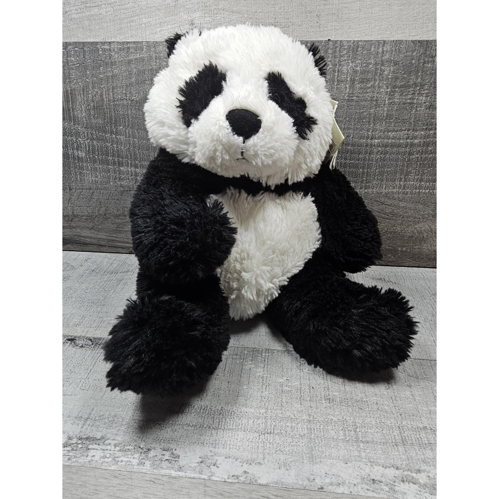 Kohls Cares 10” Black & White Panda Bear Plush Stuffed Animal