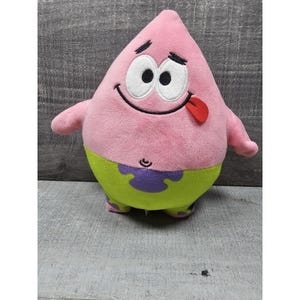 Spongebob Squarepants Friend Patrick Star Plush Toy 10” Starfish Stuffed Animal