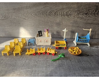 1984年製 プレイモービル アニマルシリーズ チンパンジー プレイセット