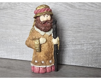 ヴィンテージ ジョセフ 木製彫刻風 樹脂製 キリスト降誕