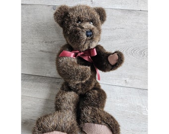 Vintage Boyds Bears Brewster T Bear & Snow Friend Teddy Bear