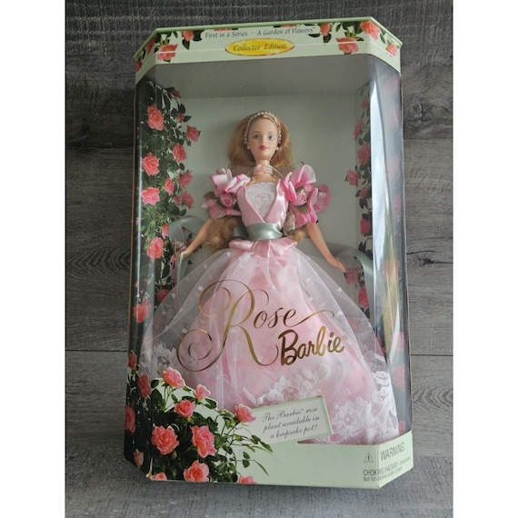 Vintage Rose Barbie Doll Un jardin de fleurs 1er dune serie 1998 Mattel 22337 Etsy France