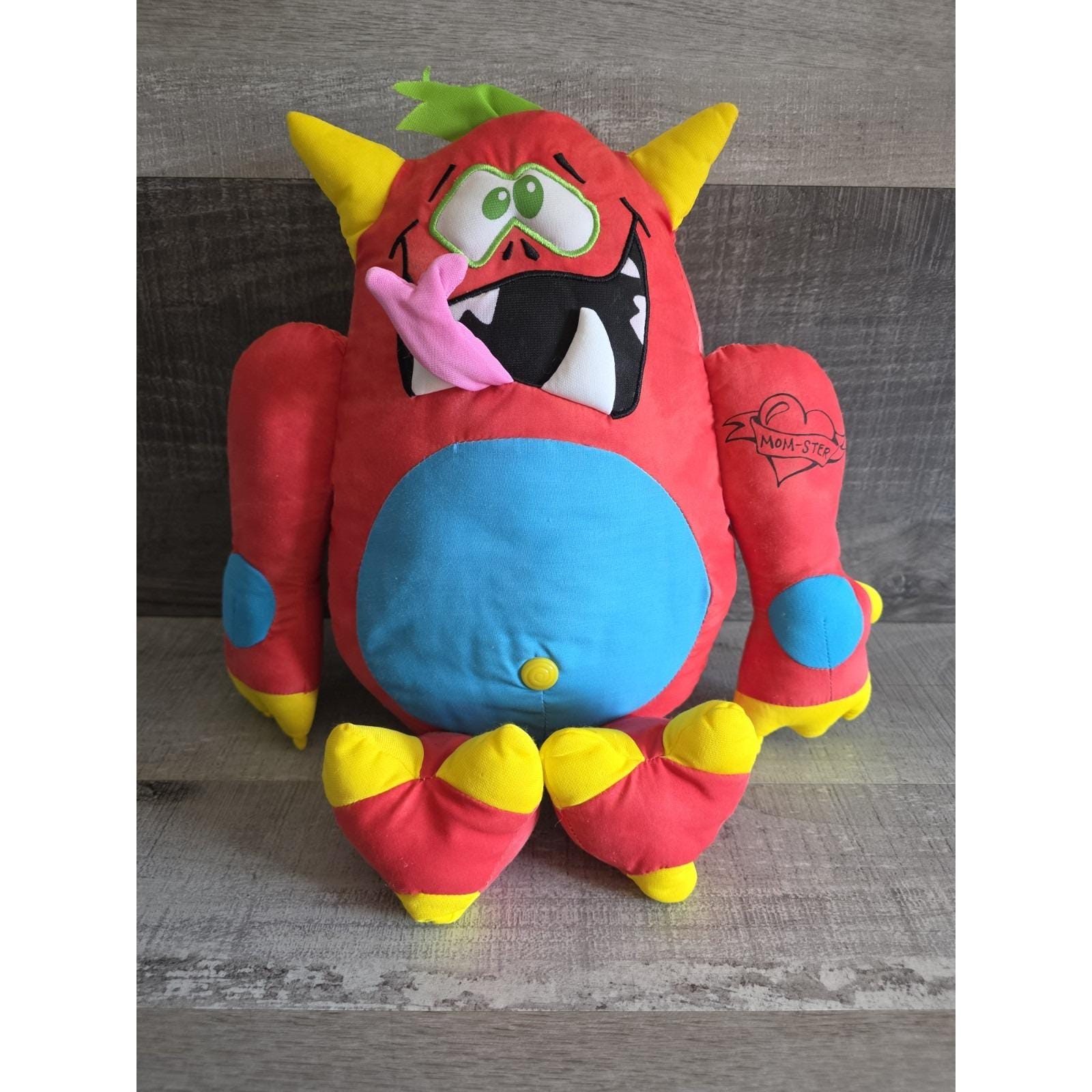 Jakks Pacific Doodle Monster Rare 2006 Plush Stuffed Animal
