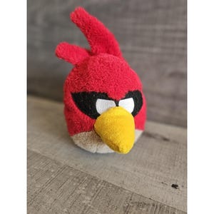 Angry Birds Space Red Bird Plush Head Stuffed Animal Toy NO SOUND