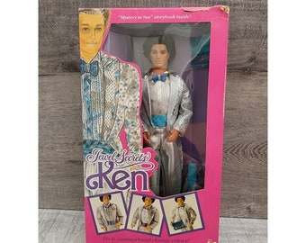 Vintage 1986 Mattel Barbie Jewel Secrets Ken #1719 Brand New In Box (NIB)