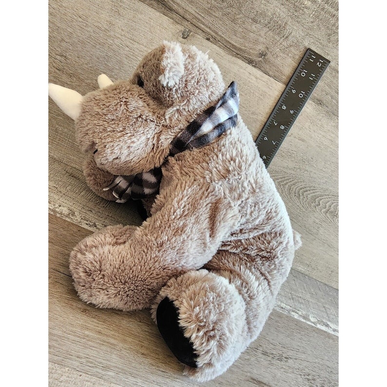 Joann Fabrics 2018 Reagan Gray Rhino Plush From J Bear Stuffed Animal