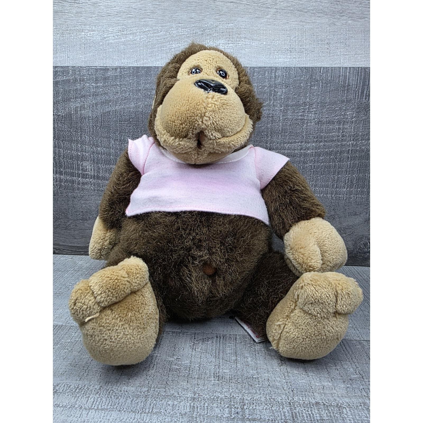 ヴィンテージ 1985年 Dakin Baby Hugo ぬいぐるみ ゴリラ モンキー