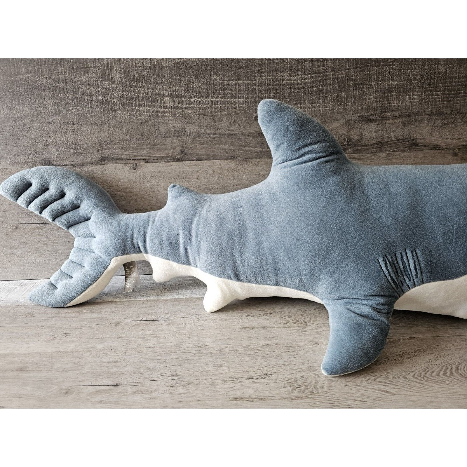 Peluche Clou le requin marteau maman et son bébé aqua - Les Ptipotos Peluche Clou le requin marteau maman et son bébé aqua - Les Ptipotos