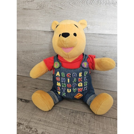Vtg A to Z Pooh Disney Fisher Price 2001 Winnie the Pooh