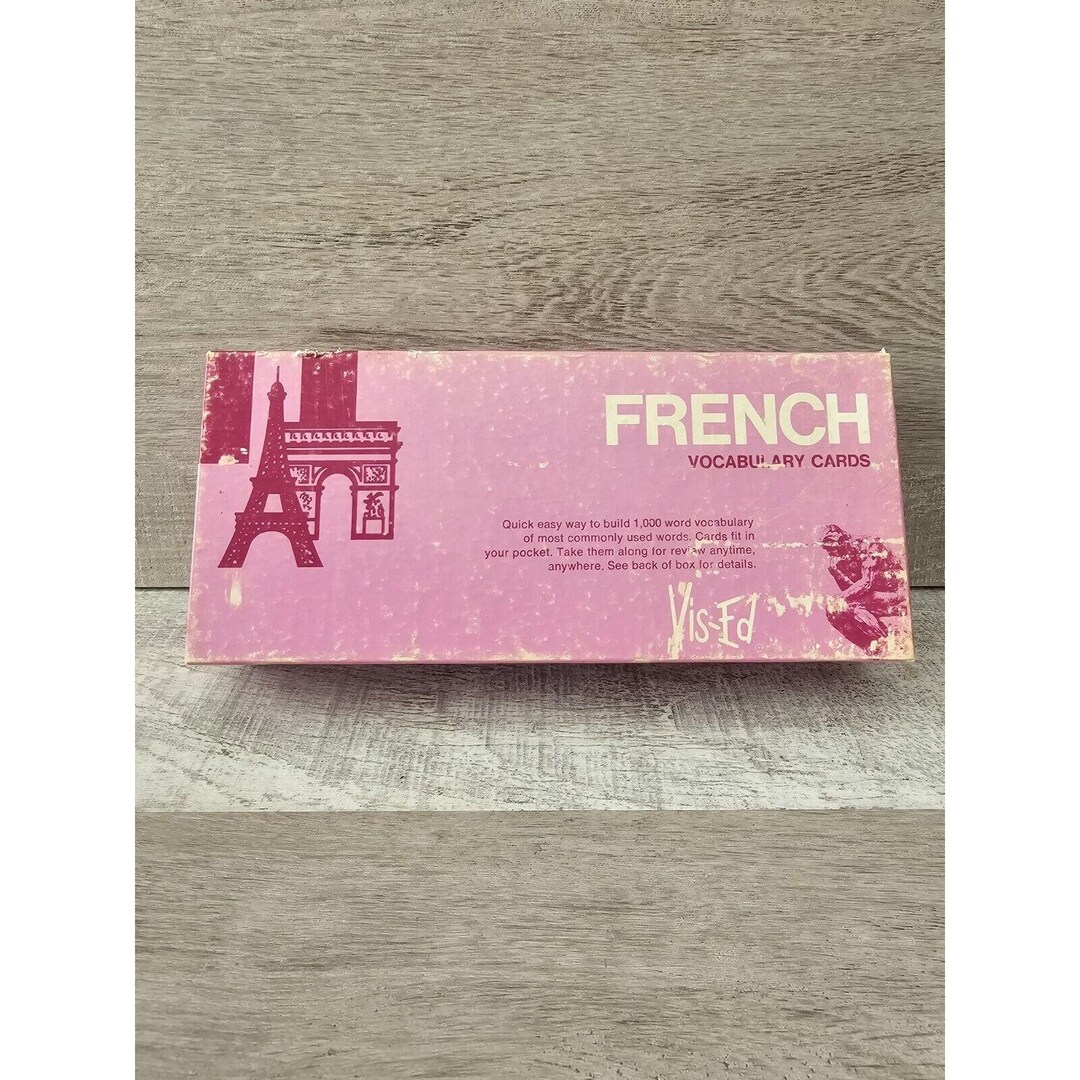 Beginning French Vocabulary No Prep Packet