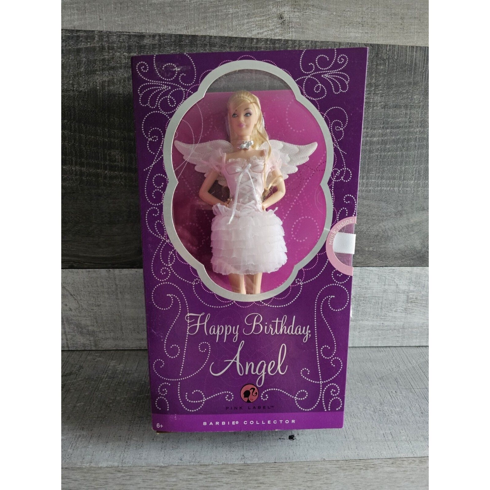 Mattel Barbie Happy Birthday Angel Pink Label 2008 NRFB Etsy Belgie