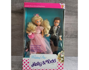 Barbie Kelly & Todd Wedding Day Doll Gift Set 1991 Mattel No. 2820 NIB