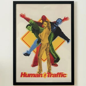 Human Traffic Film Movie Print Art Wall Poster - Hanging Gift Print Movie Design Canvas Art Collectable V2