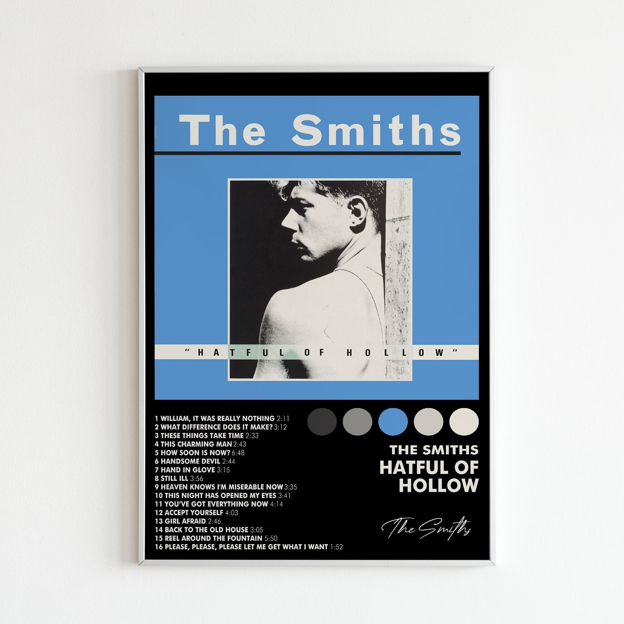 The Smiths Hatful Of Hollow Album Poster Color Optional Album Art the-smiths-hatful-of-hollow-album-poster-color-optional-album-art