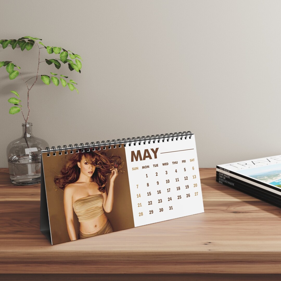 Mariah Carey 2024 Desk Calendar Album Art Home Decor Etsy
