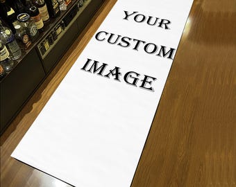 Alfombra de pasillo personalizada: logotipo, imagen o texto personalizados.