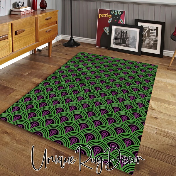 Overlook Hotel Room 237 Shining Rug, Shining Hotel Carpet, Corridor Runner Rug, Cool Movie Decor