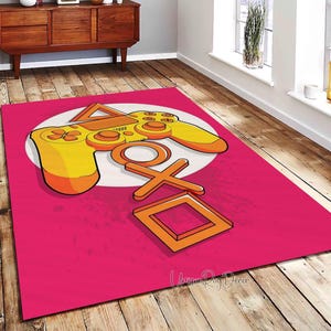 Spelkontrollmatta: Rosa spelmatta, speldekor
