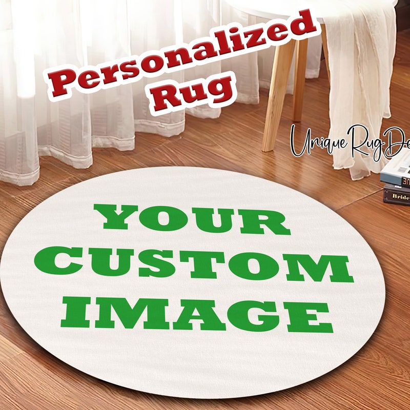Custom Round Rug - Etsy
