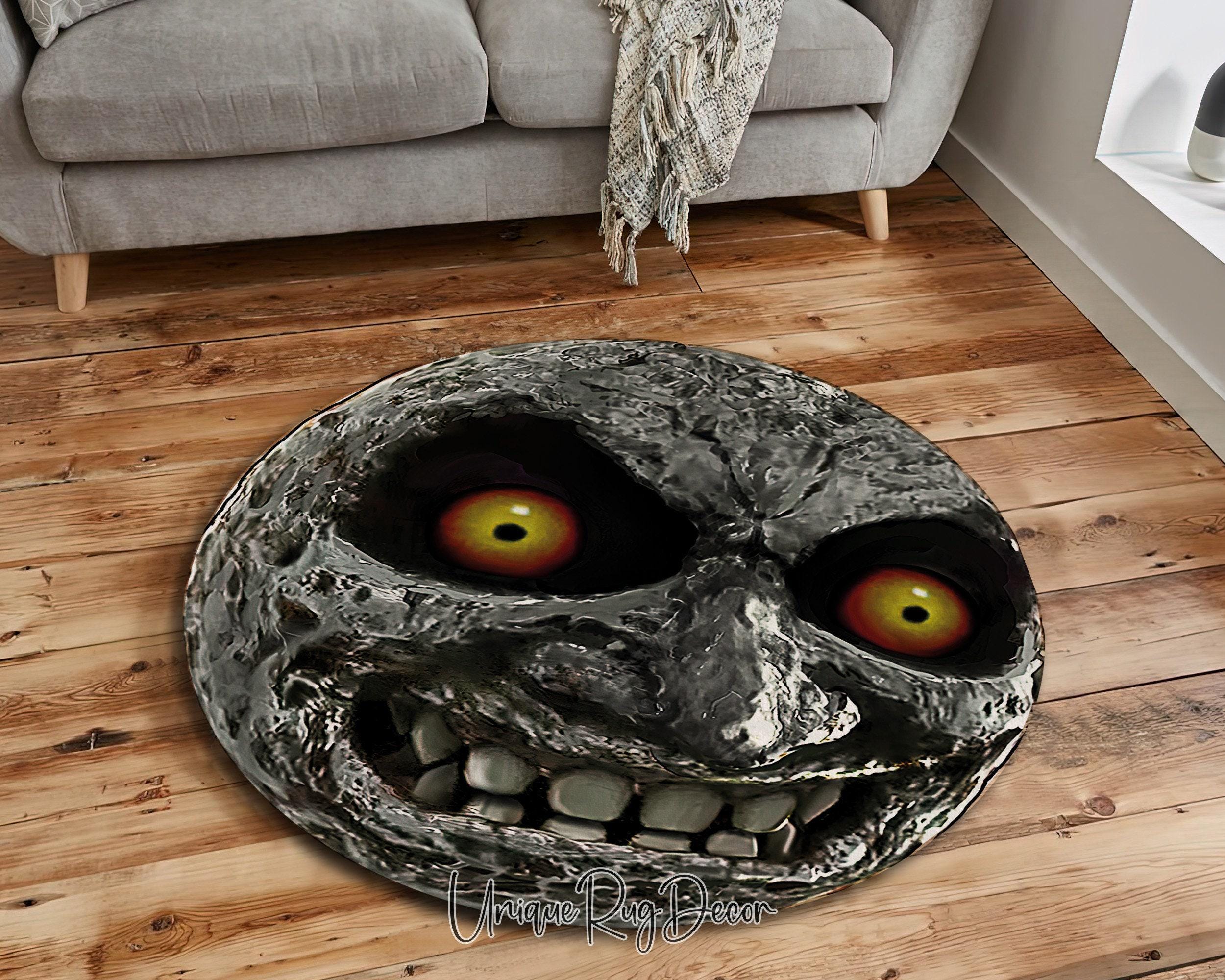 Majora's Mask Moon Rug: 3D Zelda Gaming Mat, Gothic Decor - Etsy Majora's Mask Moon Rug: 3D Zelda Gaming Mat, Gothic Decor - Etsy